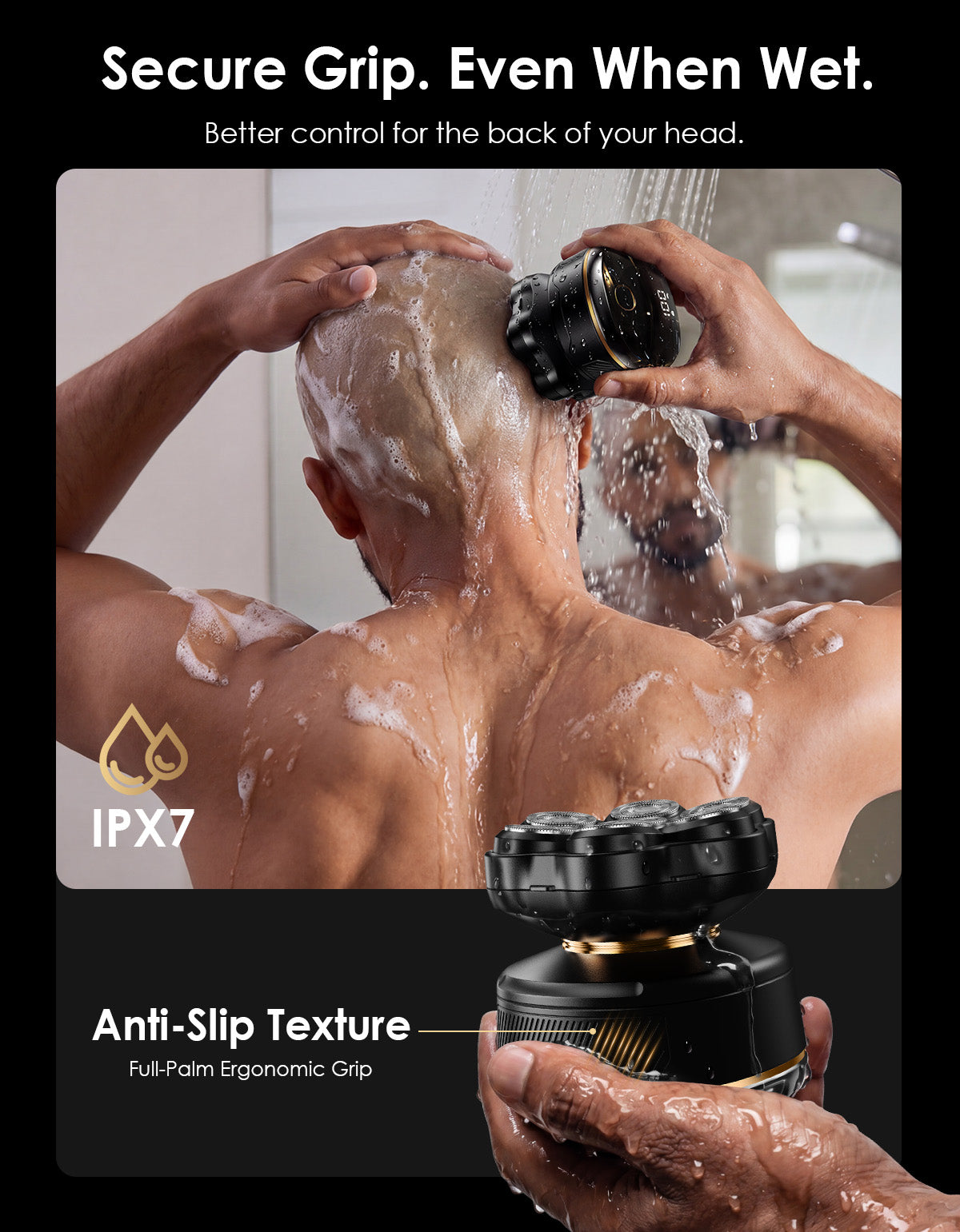 TEKARC 7D SYNC-Flex Floating Head Shavers
