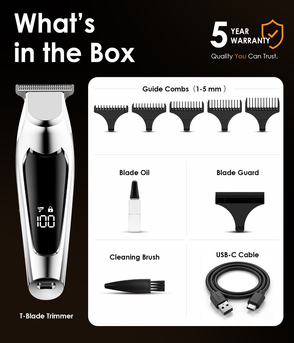 Professional Wide T-Blade Trimmer